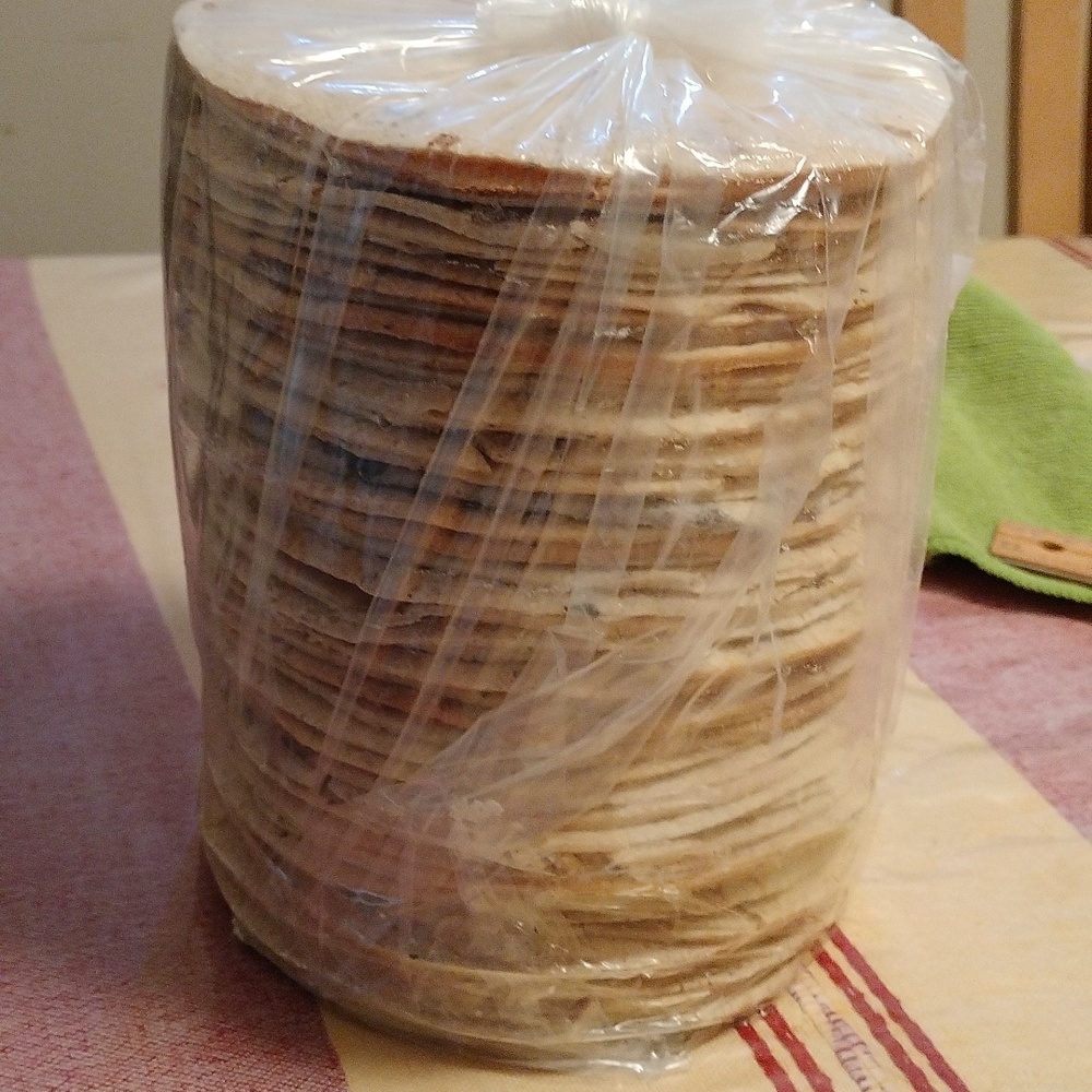 Corn small totopos from Itsmo de Tehuantepec Oaxaca.